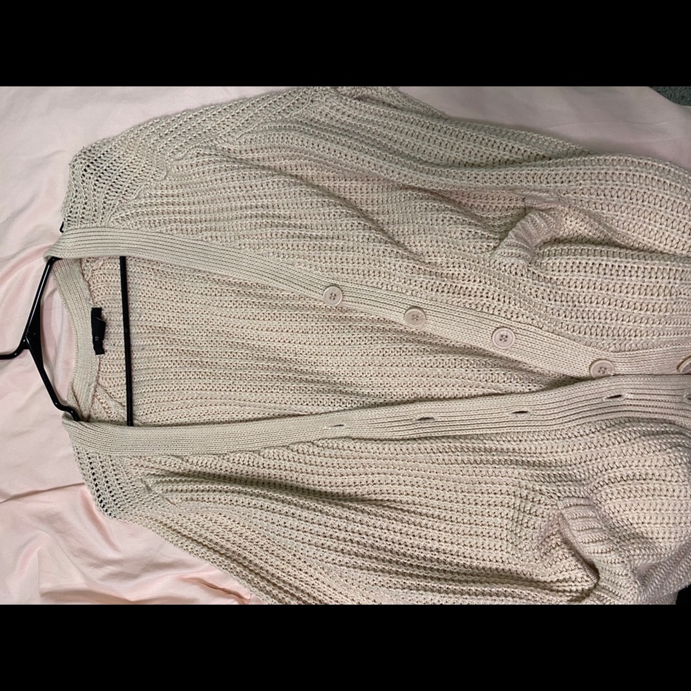 Beige cardigan